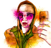 Emilie Jean Maria Lashmar illustration in Brighton SOURCE at www.brightonsource.co.uk Brighton’s best listings, music and culture magazine 