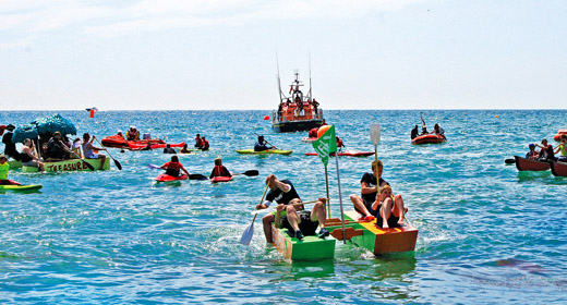 Preview of Paddle Round The Pier 2010 for Brighton SOURCE  magazine, Brighton's best music, arts, listings,club and culture  magazine