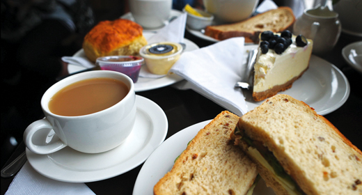 Secret Eater article on Cream Tea's cafe for Brighton Source  magazine, Brighton's best music,listings,club,culture magazine