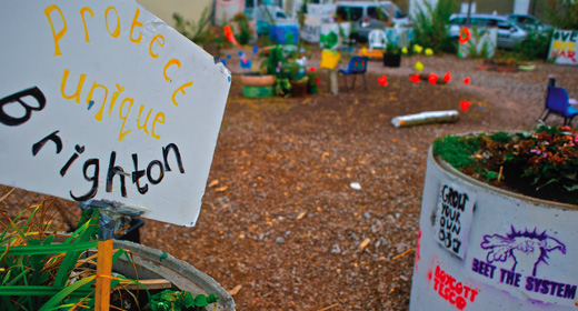 Lewes Road Community Gardens for Brighton's SOURCE magazine, Brighton's best listings,music,arts,club and culture magazine